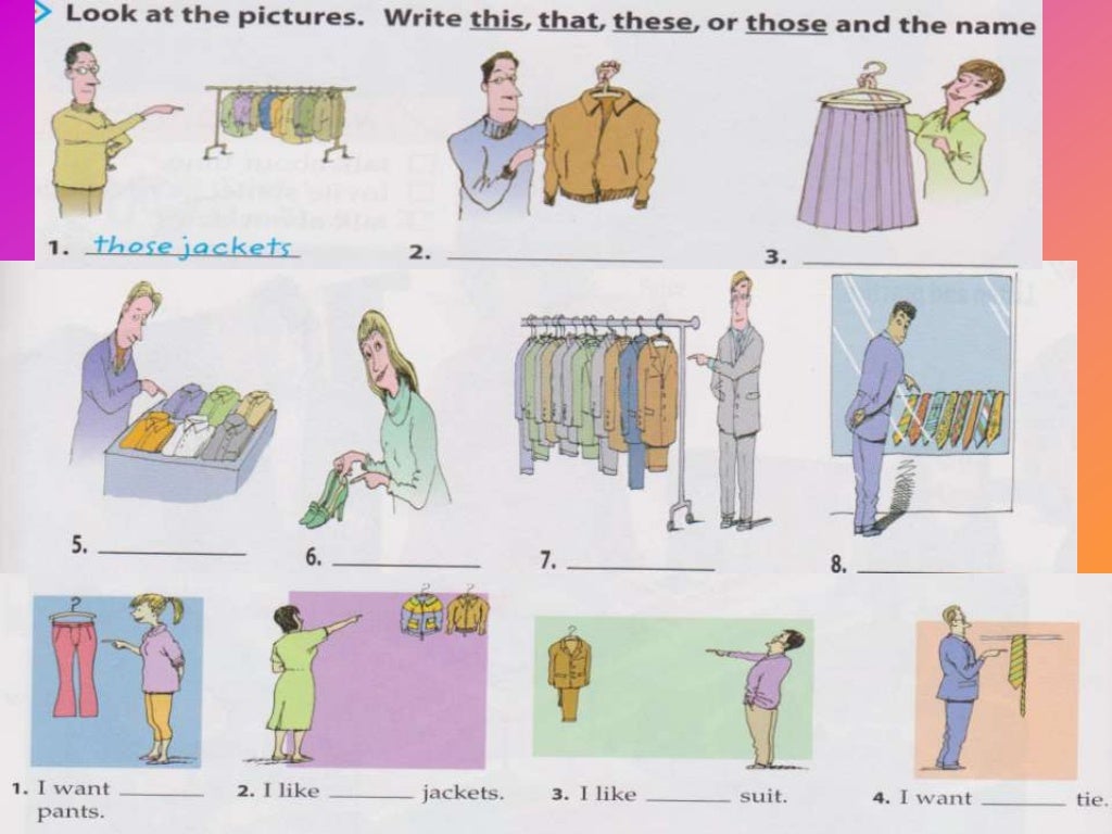 This that - these, those