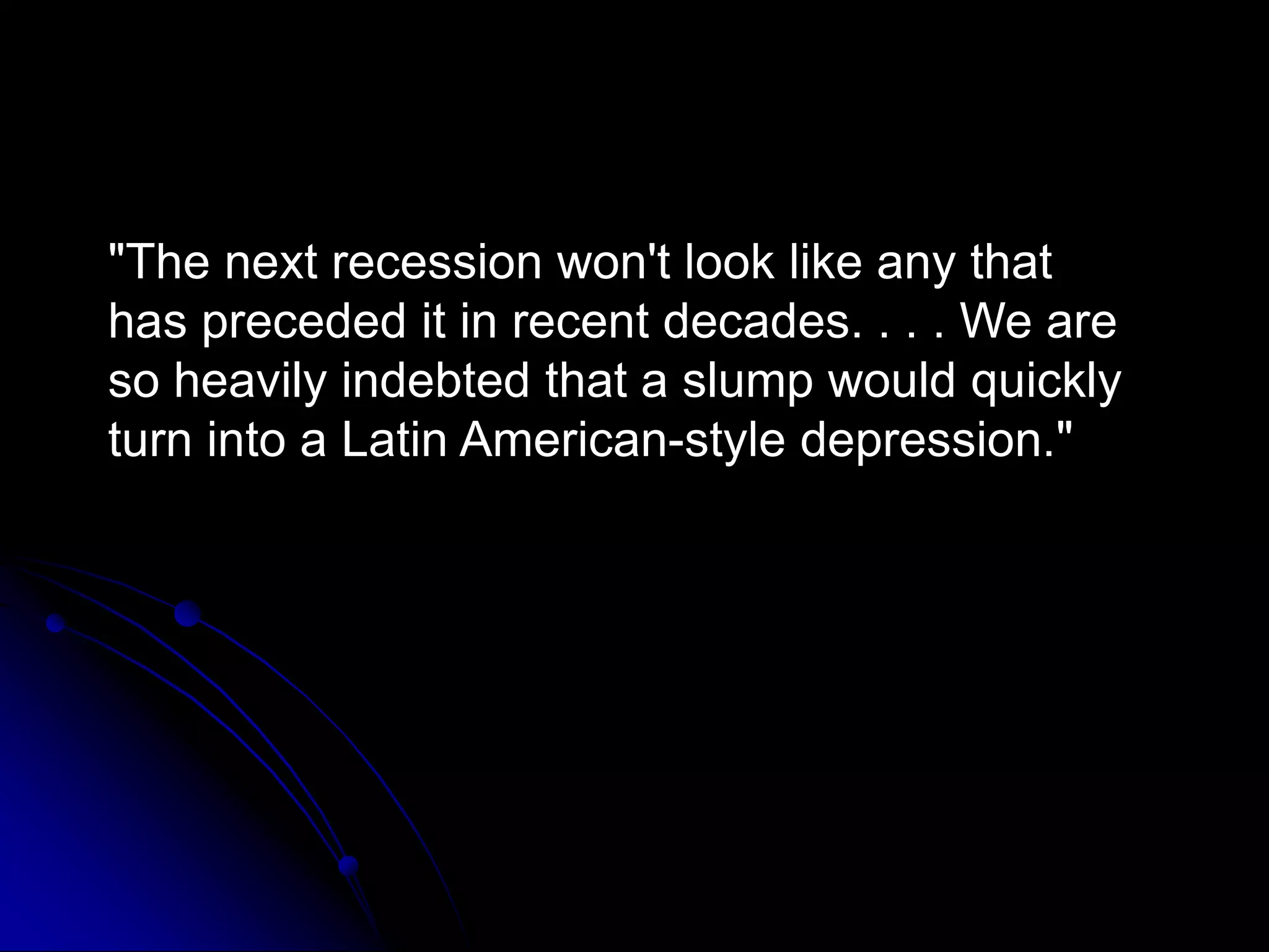 But This Time Its Different