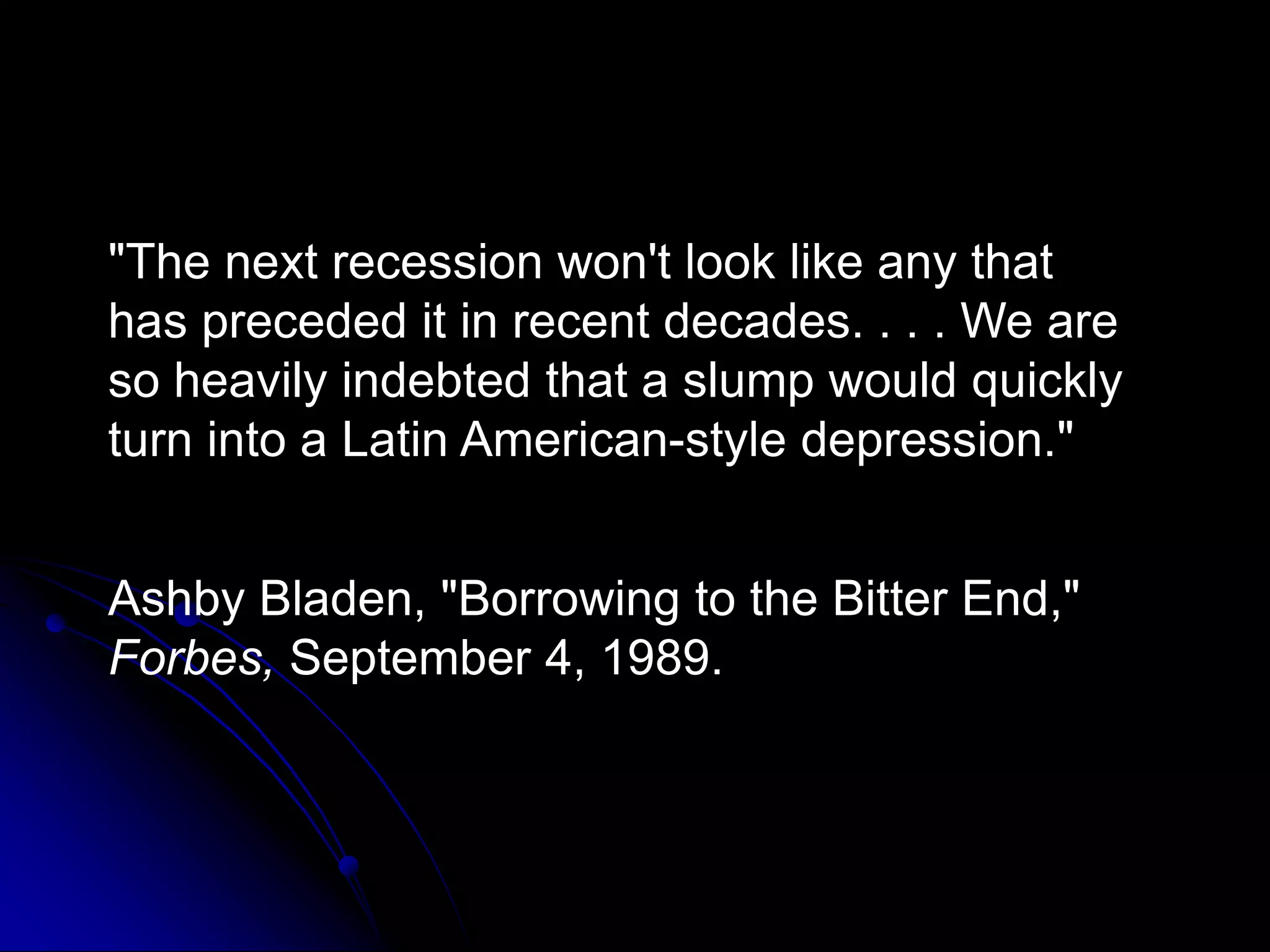 But This Time Its Different