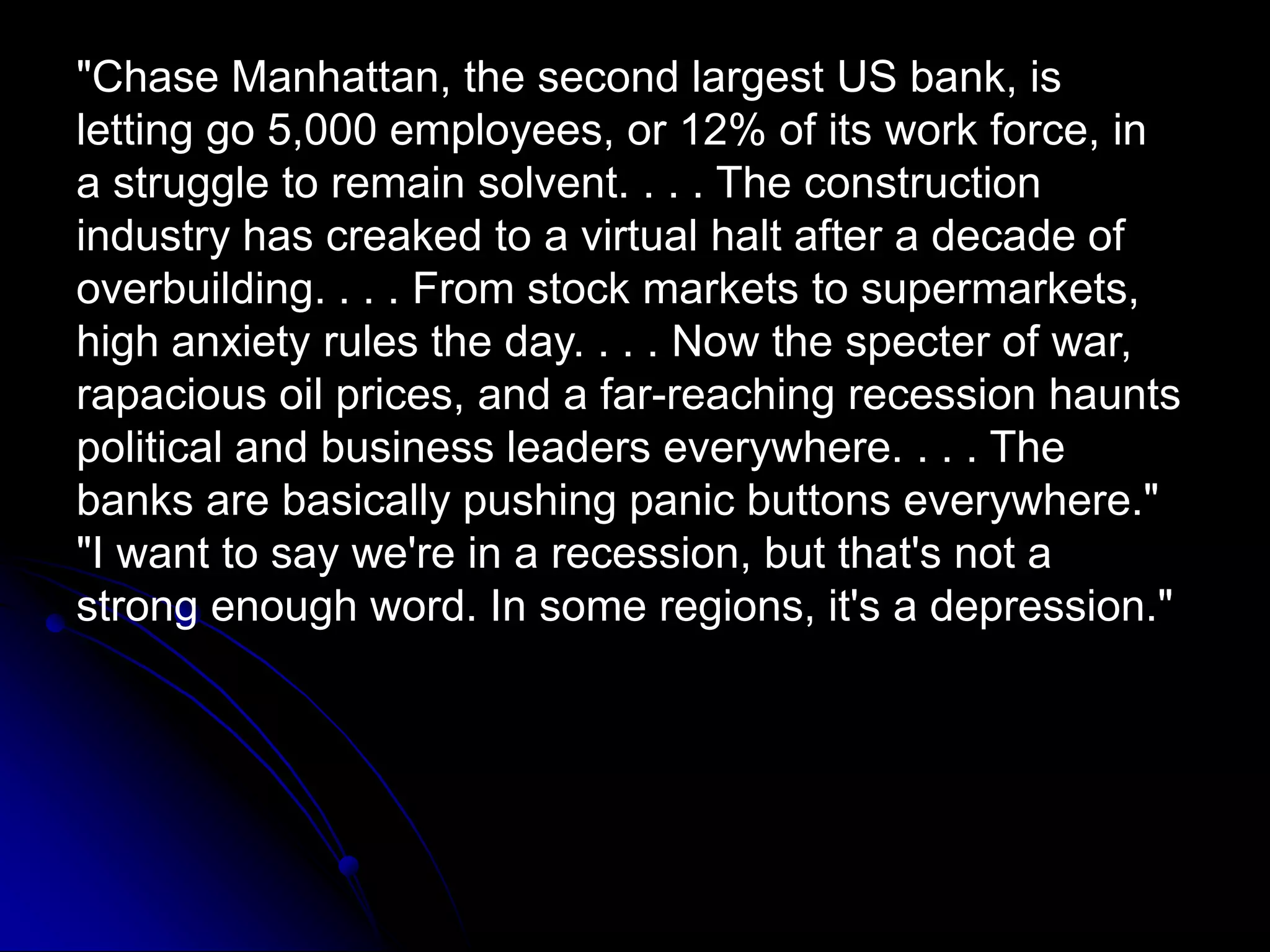 But This Time Its Different