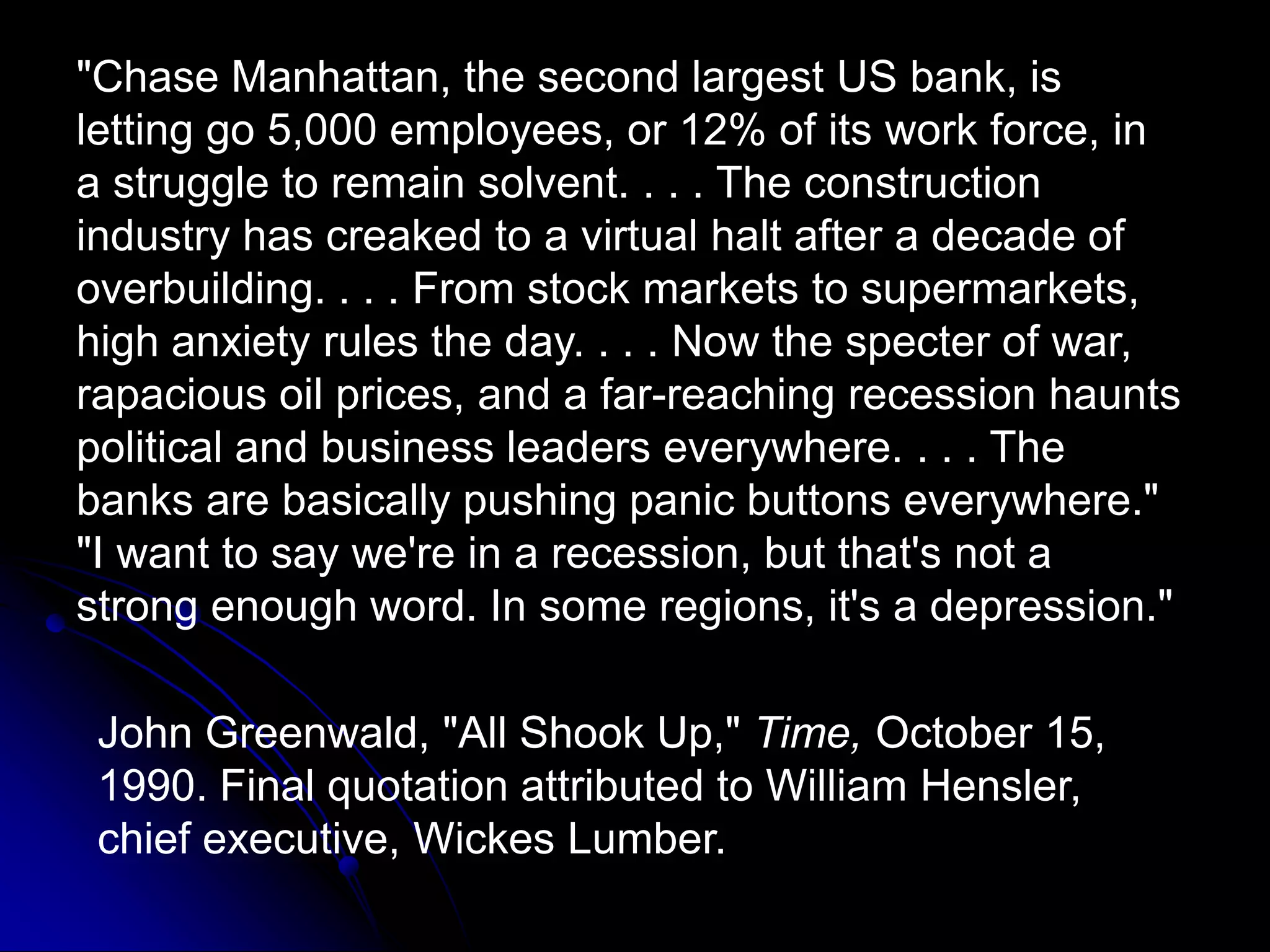 But This Time Its Different