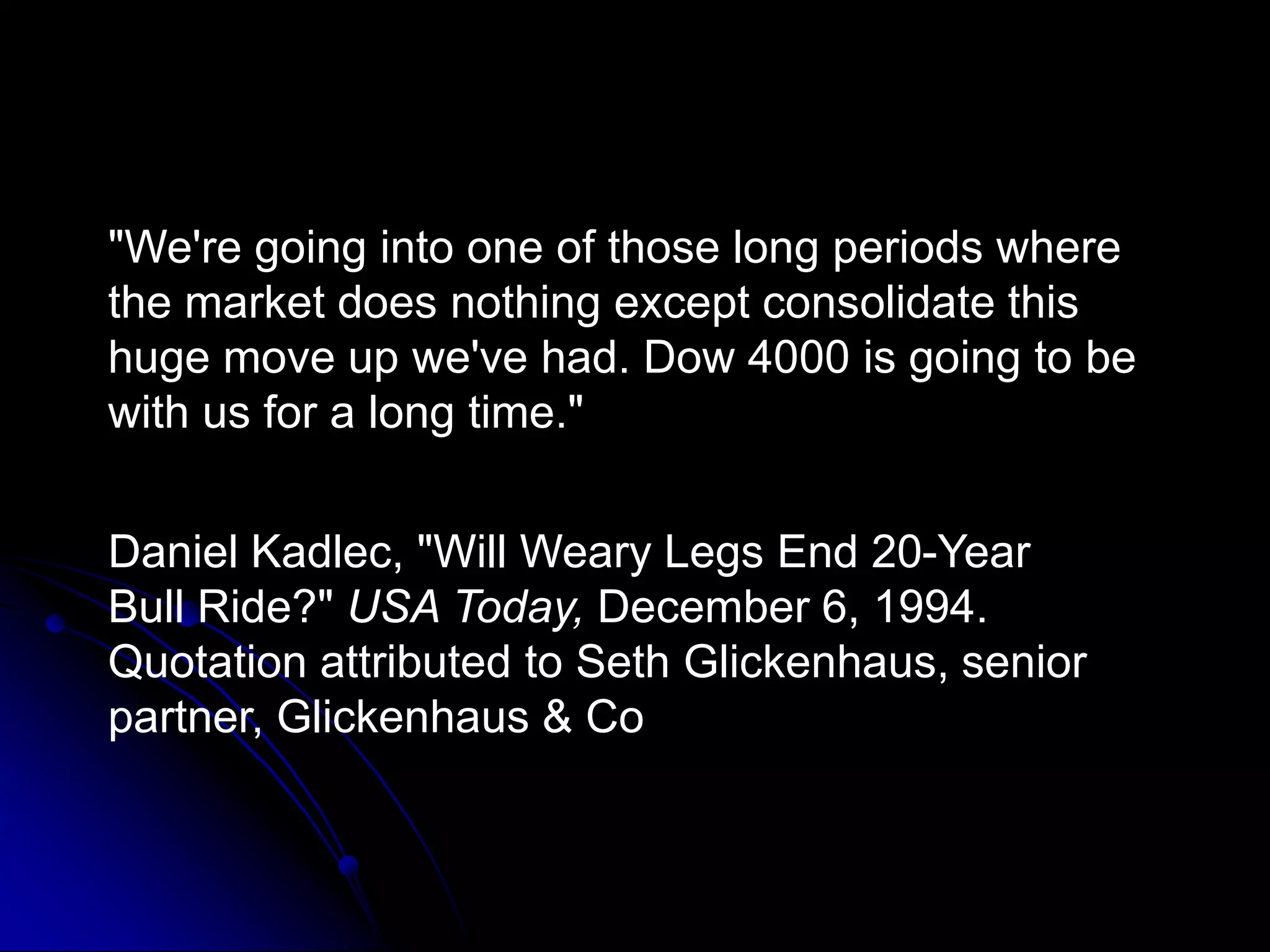 But This Time Its Different