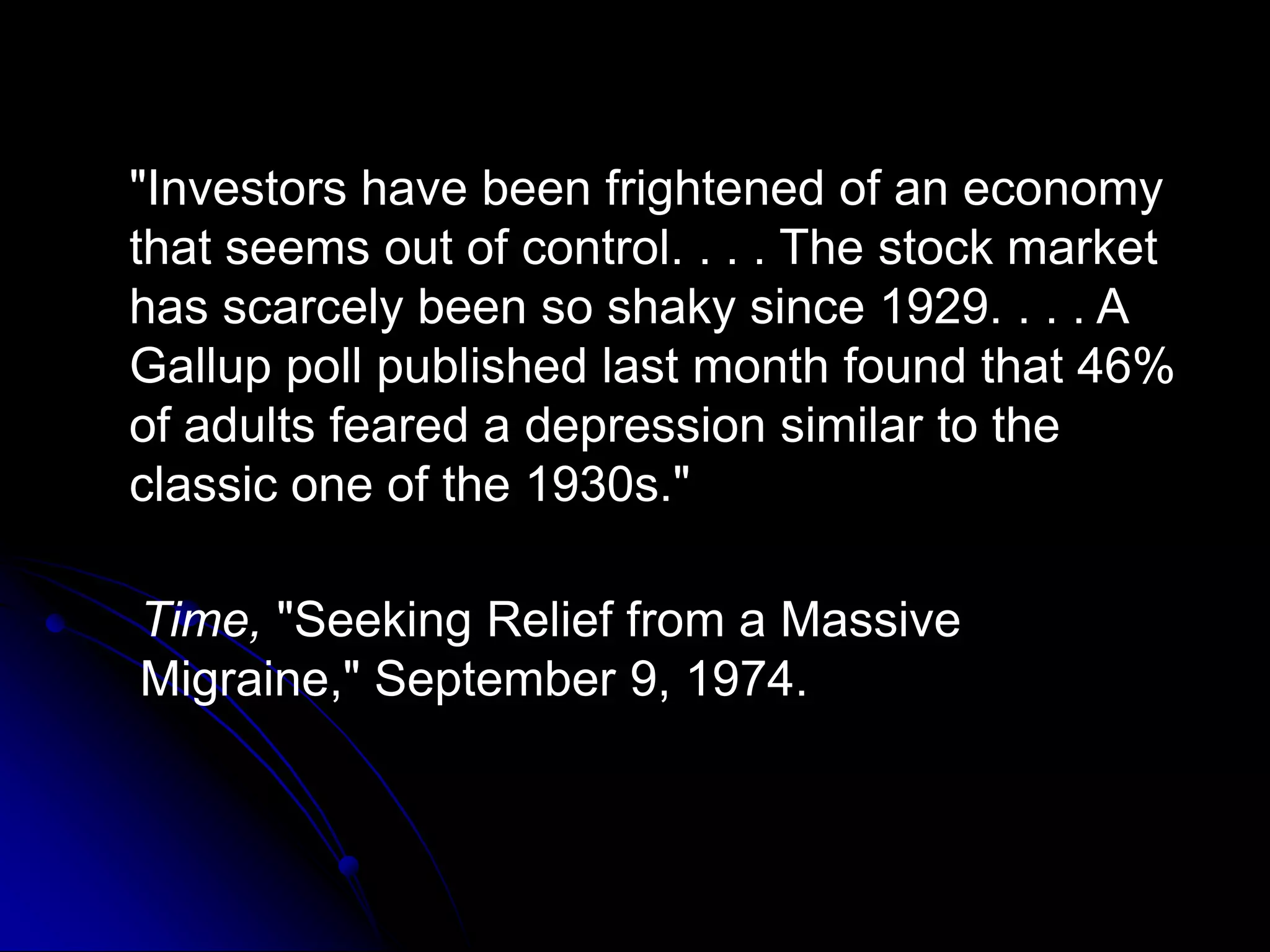 But This Time Its Different