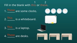 English Lesson: The use of This and These.pptx