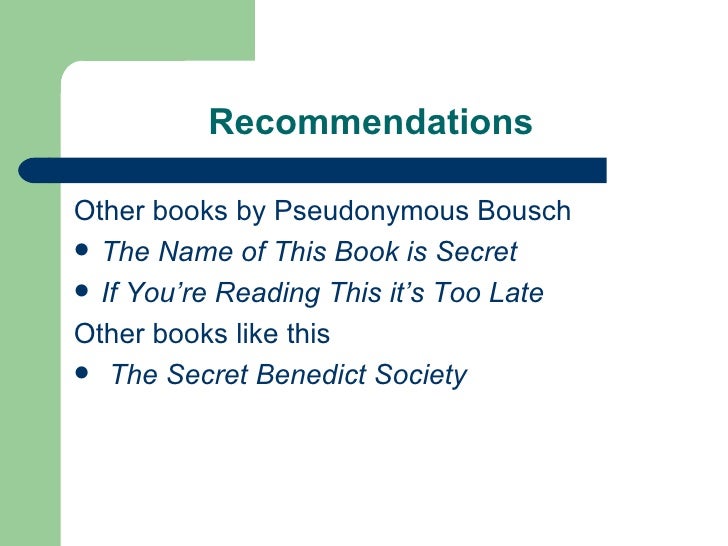 This book is not good for you