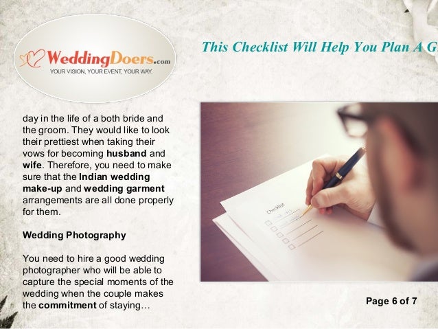 This Checklist Will Help You Plan A Great Indian Wedding