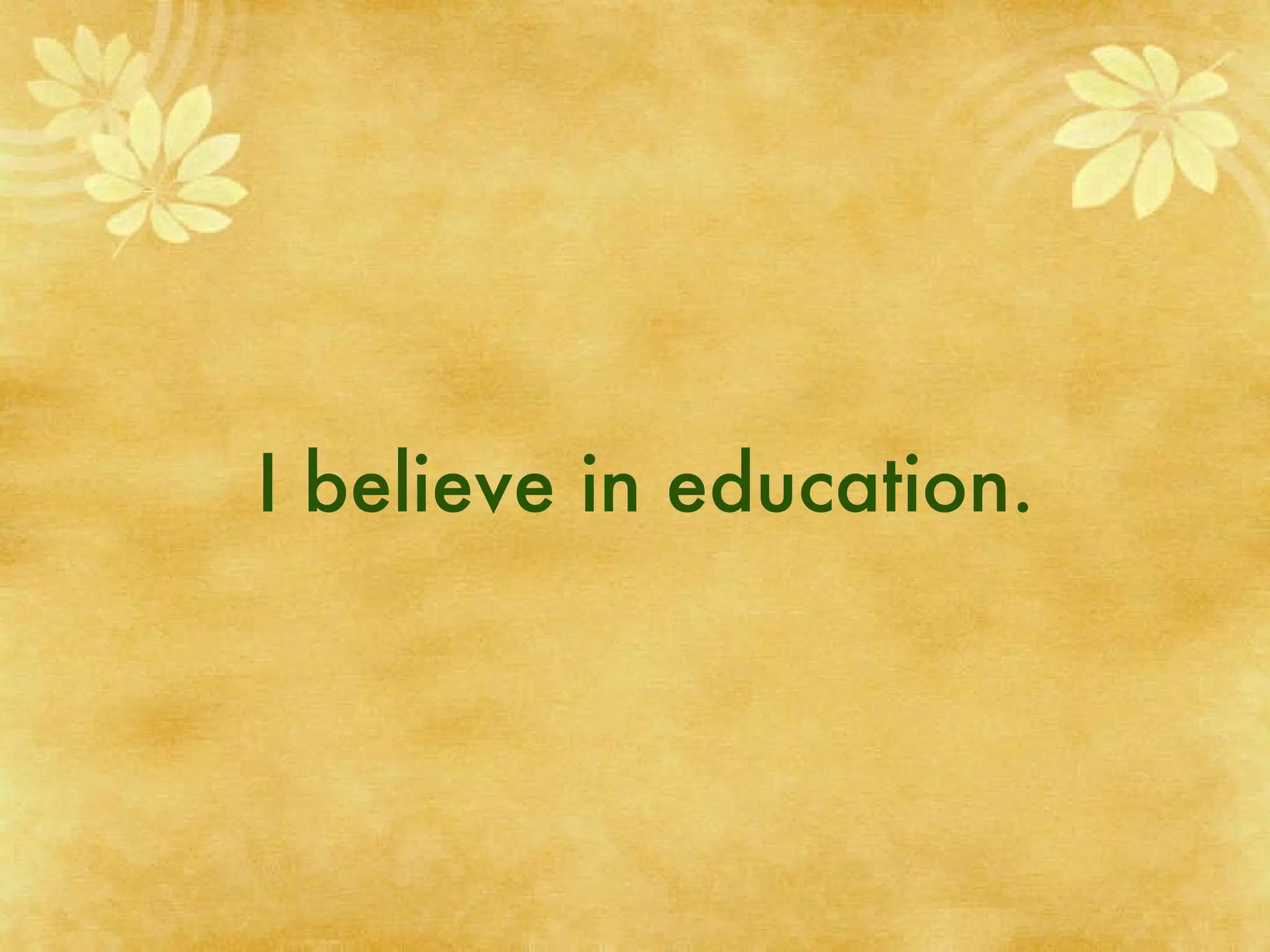 This I Believe | PPT