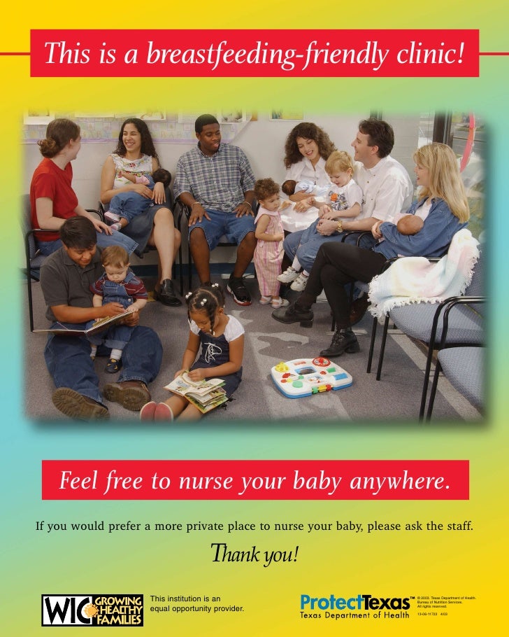 This Is A Breastfeeding Friendly Clinic Feel Free To Nurse Your Baby