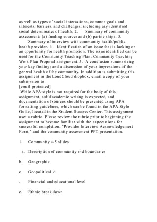 This is a Collaborative Learning Community assignment. The instructo.docx