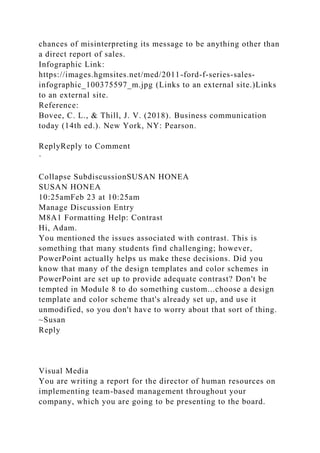 This is an example of a student post and her response.Consistenc.docx
