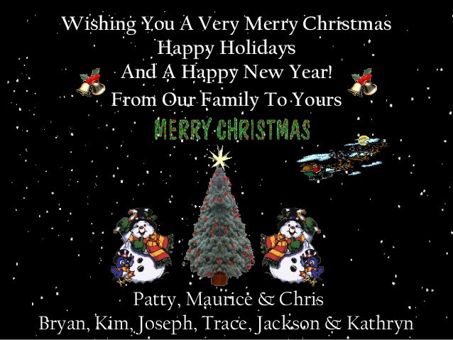 This is a CHRISTMAS greeting