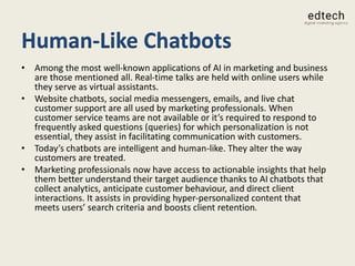 THIS IS HOW AI WILL CHANGE THE FACE OF MARKETING IN 2024 | PPTX