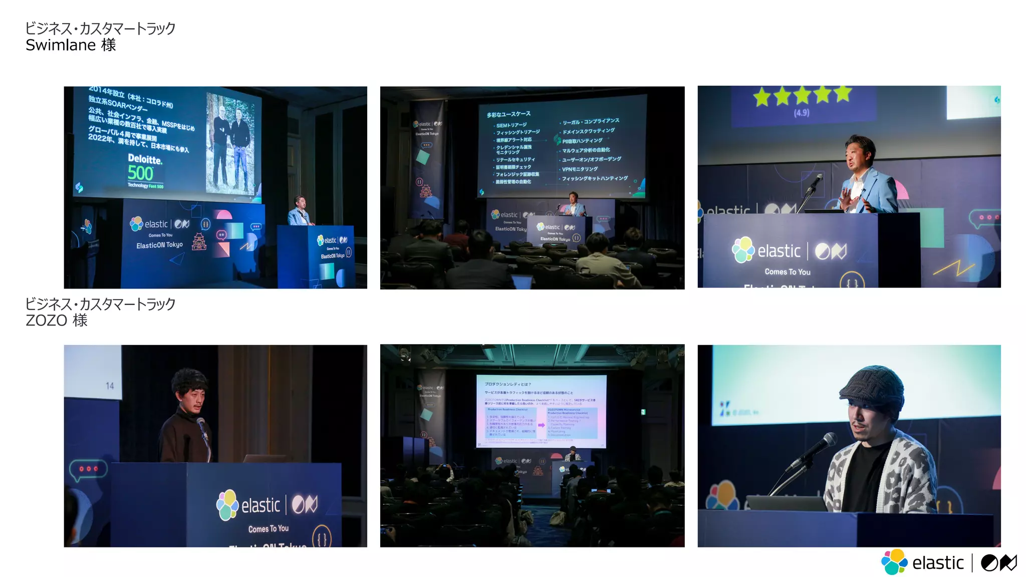 ビジネス・カスタマートラック
Swimlane 様
ビジネス・カスタマートラック
ZOZO 様
 