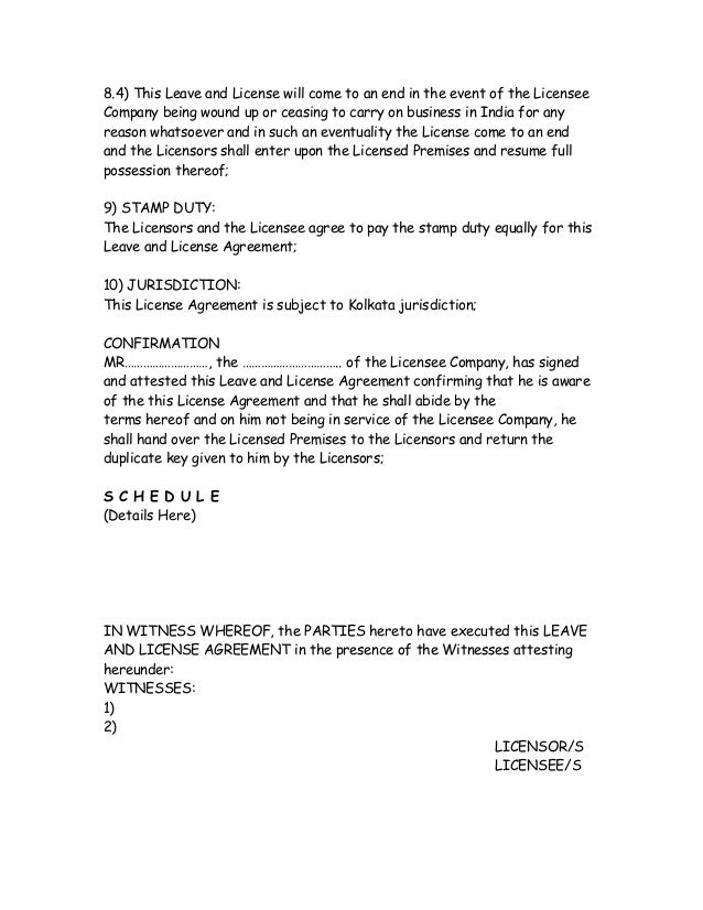 termination letter license agreement this leave and license agreement termination letter license agreement this leave and license agreement