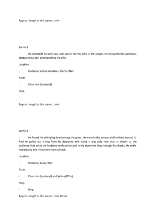 141118 Draft Script for our short film- this love | DOCX