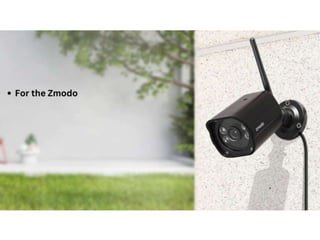 Zmodo camera setup & login