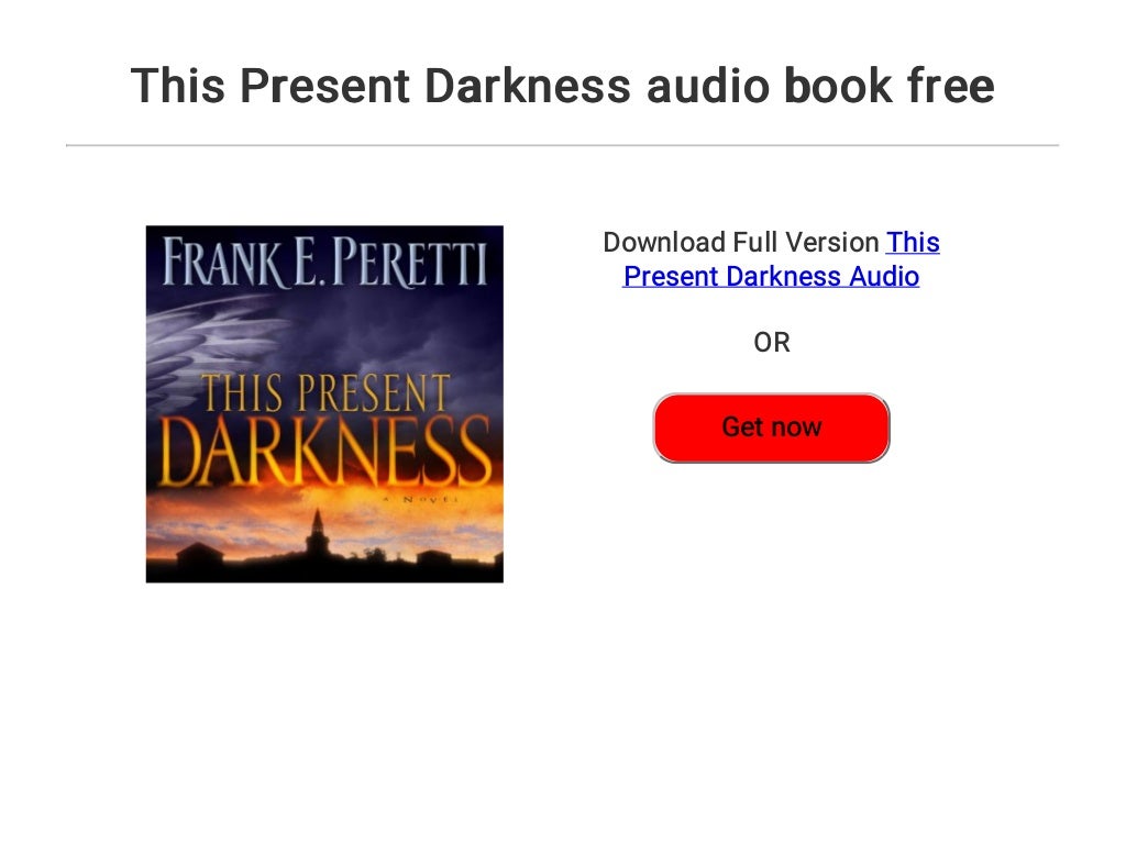 This Present Darkness audio book free