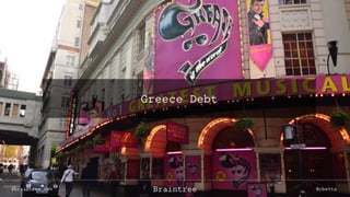 Greece Debt
@braintree_dev @cbettaBraintree
 