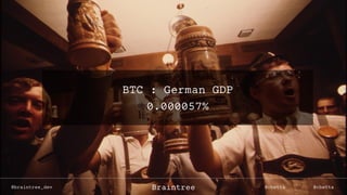 @cbettaBraintree@braintree_dev @cbettaBraintree
BTC : German GDP
0.000057%
 