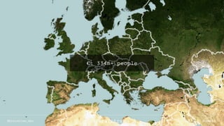 €: 334m+ people
@braintree_dev @cbettaBraintree
 