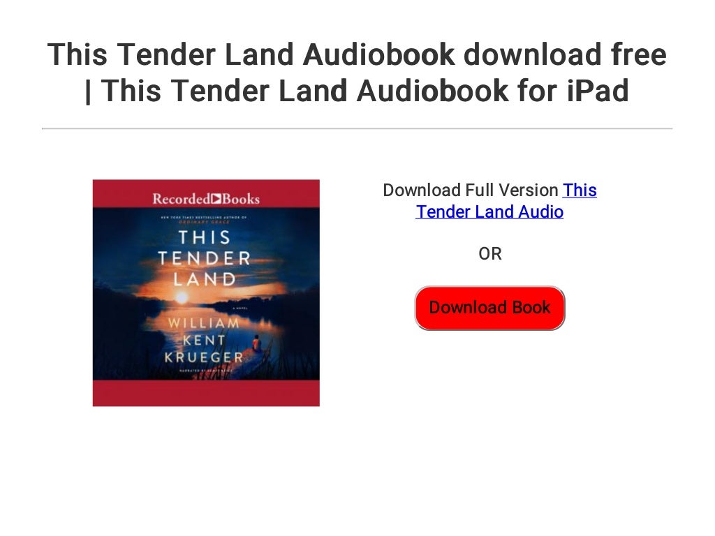 book this tender land book this tender land