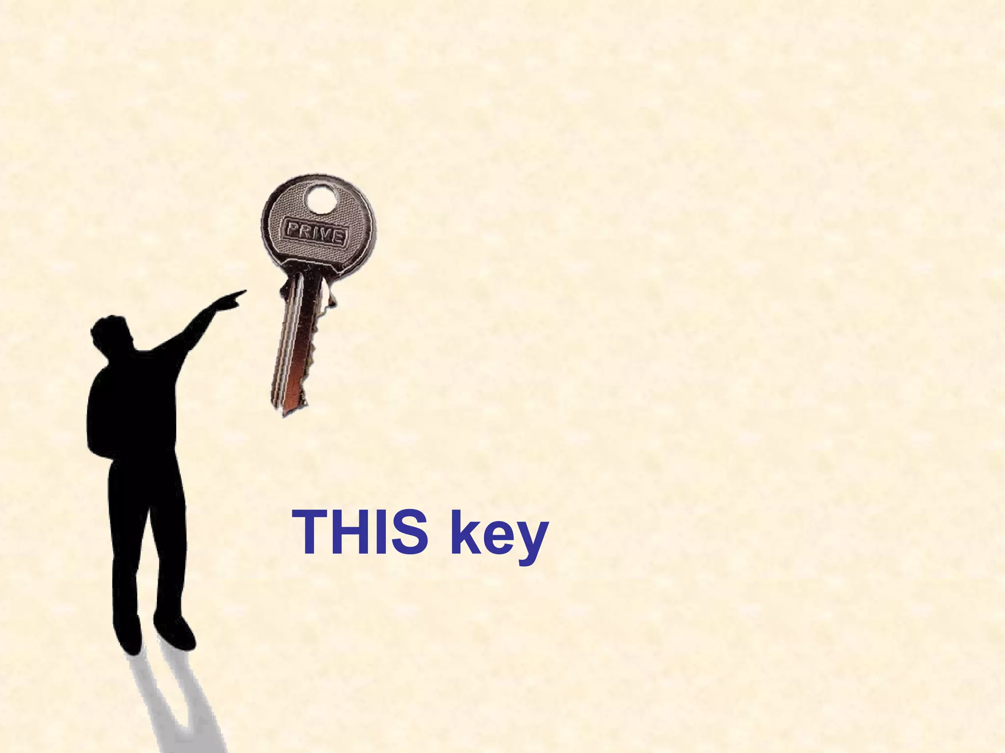 THIS key