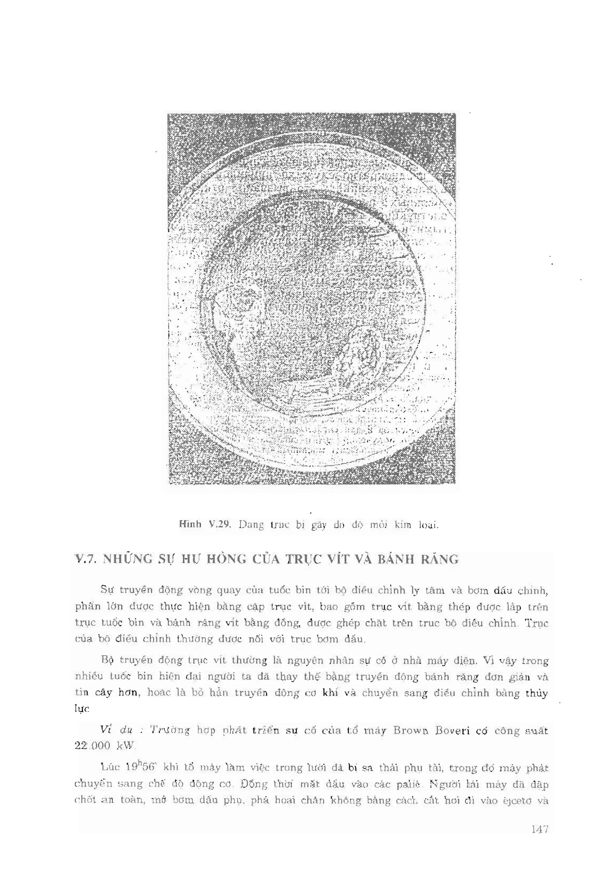 Thiết bị tuốc bin hơi nước những sự cố thường gặp gs.ts phạm lương tuệ