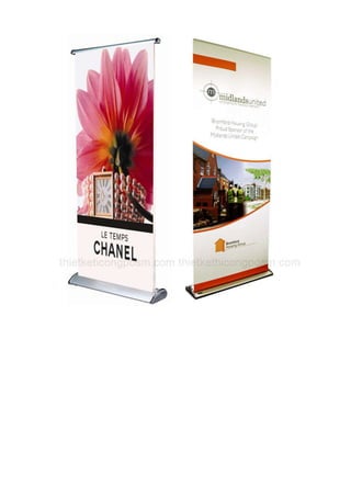 Thiết kế banner cuốn
