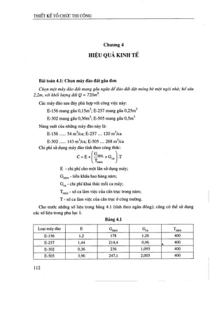 Thiết kế tổ chức thi công