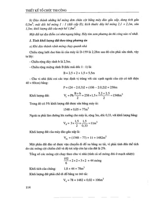 Thiết kế tổ chức thi công