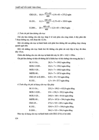 Thiết kế tổ chức thi công