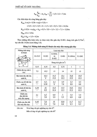 Thiết kế tổ chức thi công