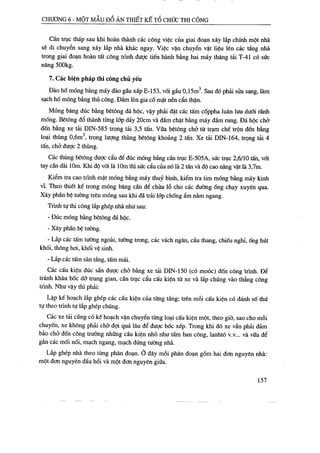 Thiết kế tổ chức thi công