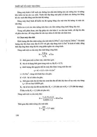 Thiết kế tổ chức thi công