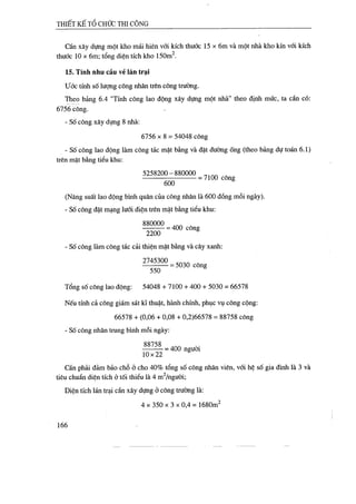 Thiết kế tổ chức thi công