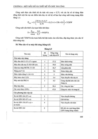 Thiết kế tổ chức thi công