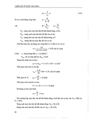 Thiết kế tổ chức thi công