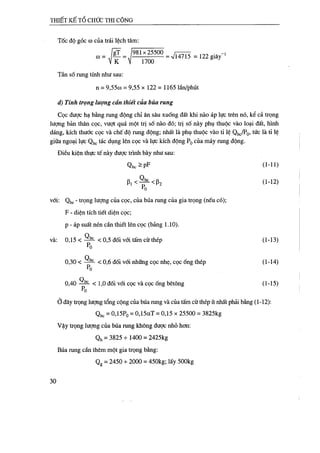 Thiết kế tổ chức thi công