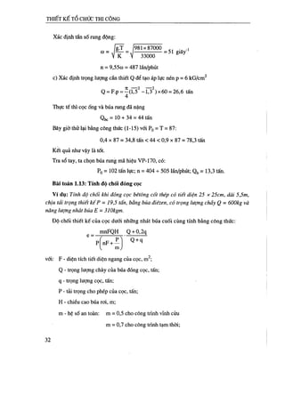 Thiết kế tổ chức thi công