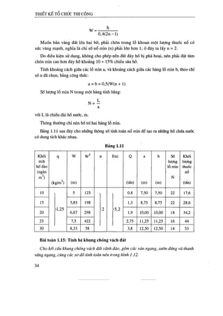 Thiết kế tổ chức thi công