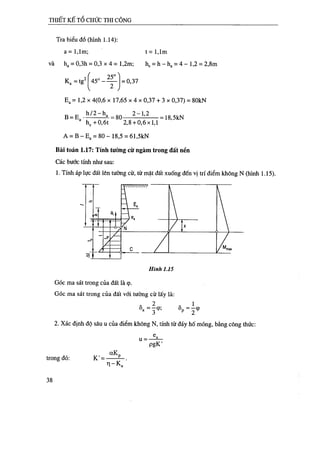 Thiết kế tổ chức thi công