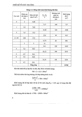Thiết kế tổ chức thi công