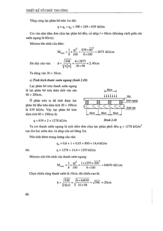 Thiết kế tổ chức thi công