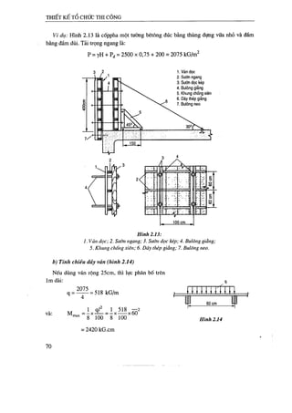 Thiết kế tổ chức thi công
