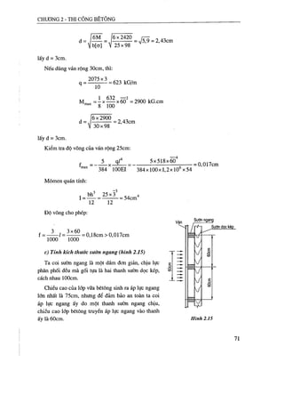 Thiết kế tổ chức thi công