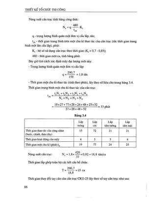 Thiết kế tổ chức thi công