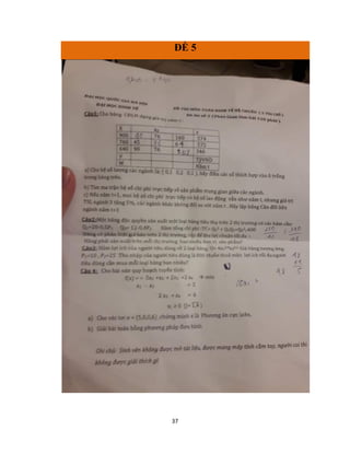 37
ĐỀ 5
 