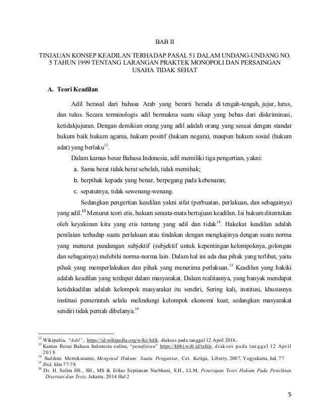 Analisis Keadilan Kepastian Dan Kemanfaatan Hukum Atas Pasal 51 Uu
