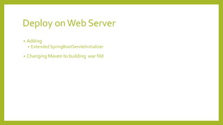 QueryDSL (Cont.)
• Extends QueryDslPredicateExecutor<T>
 