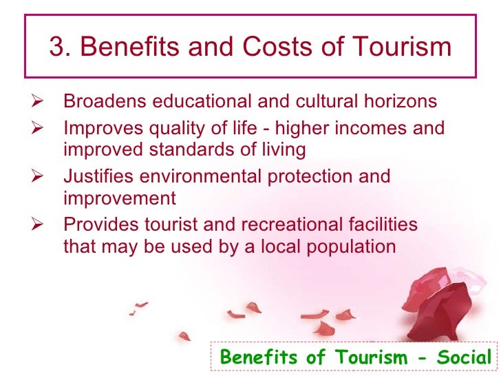 Thm 201 2 Tourism In Perspectives Chapter 1